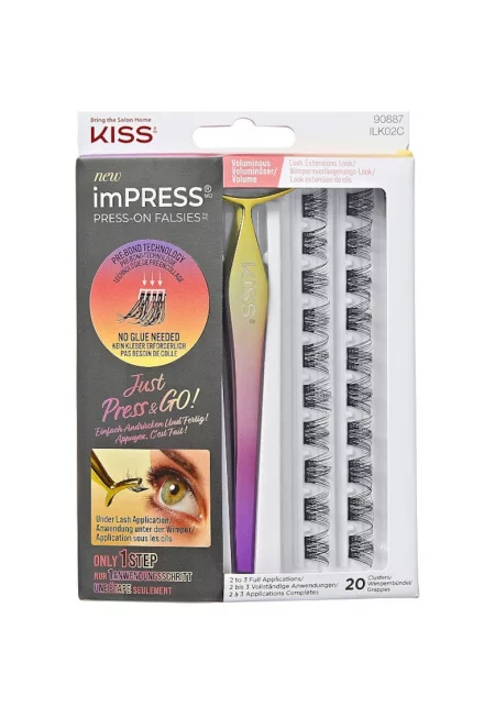 Изкуствени мигли  IMPRESS PRESS-ON-FALSIES KIT