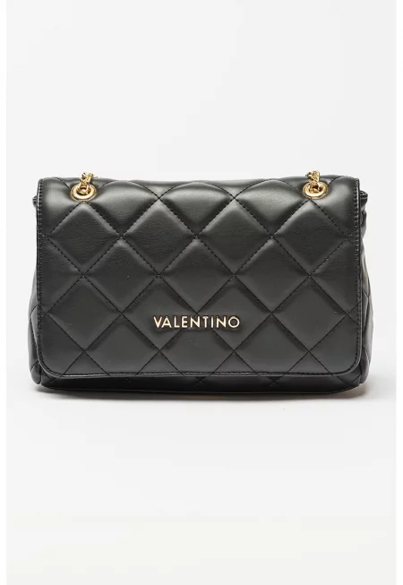 Капитонирана чанта през рамо Ocarina - Черен