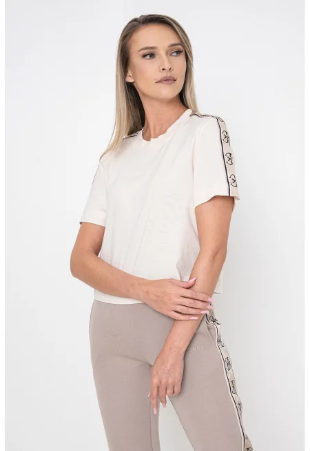 Къса памучна тениска