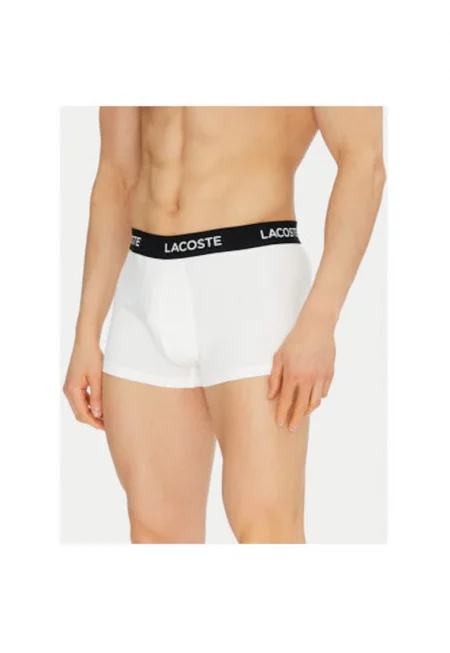 Комплект от 7 мъжки боксерки  5H2385 - Памук/Еластан - Бял/Черен/Сив - Бял/Черен/Сив