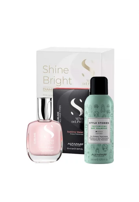 Комплект  Style Stories сух шампоан 200 мл и Sublime Water парфюмирана вода за коса и тяло 50 мл