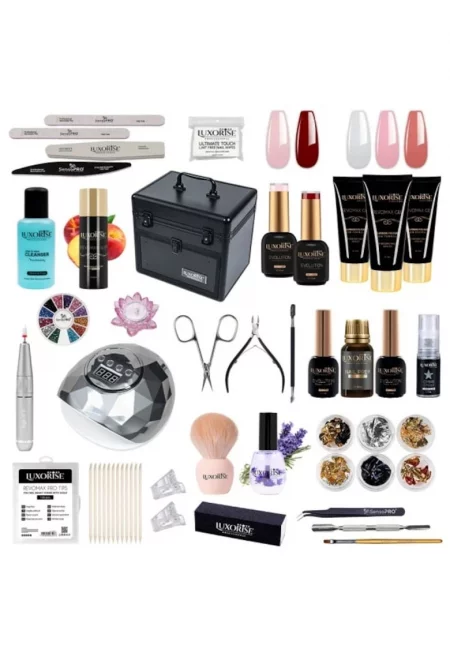 Комплект за маникюр с лампа и мелница