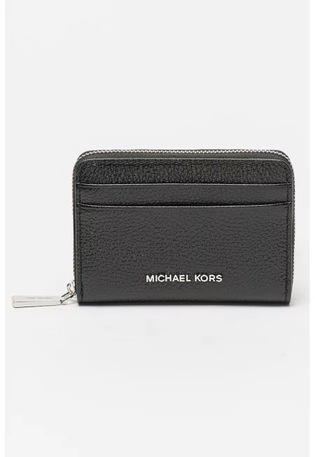 Кожен портфейл Jet Set - Черен