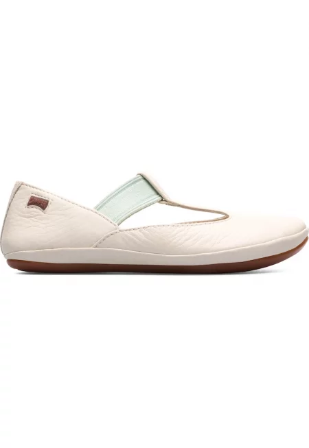 Кожени пантофки тип балерини Right