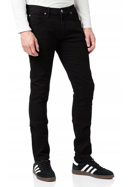 Мъжки дънки  Luke - памук/еластан - черен