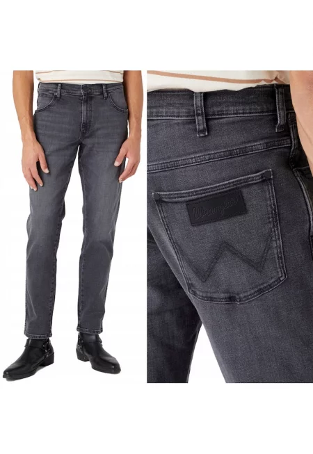 Мъжки дънки Wrangler  881 Tapered сиви - Сив