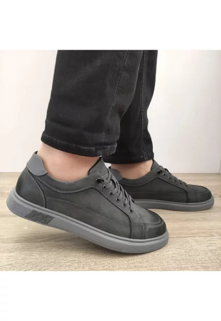 Мъжки ежедневни обувки  10385 Сиви - Сив