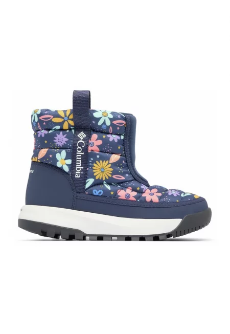 Непромокаеми боти Youth Snowkat - Тъмносин/Шафраново жълто/Прашно розово