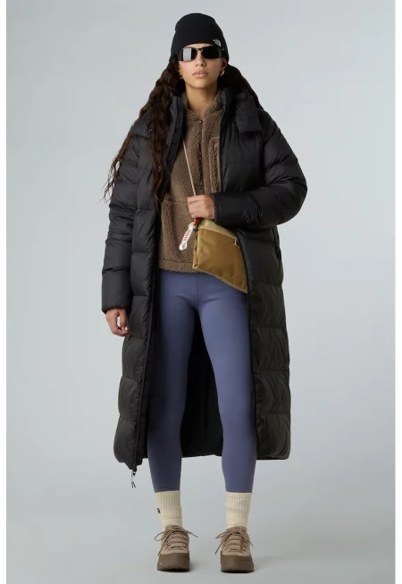 Непромокаемо дълго зимно яке Hydrenalite City - Черен