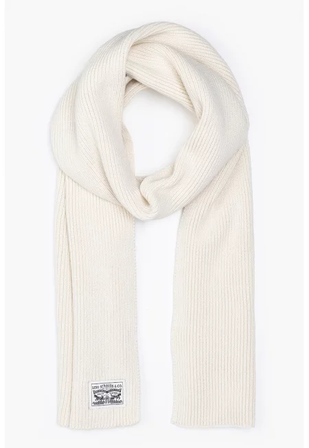 . Памучен шал с лого