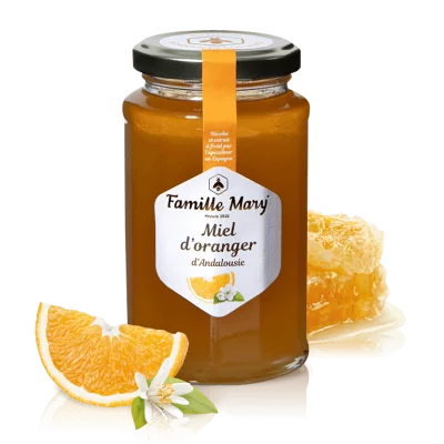 Пчелен мед от портокалово дърво (от Андалусия, Испания), 360 g