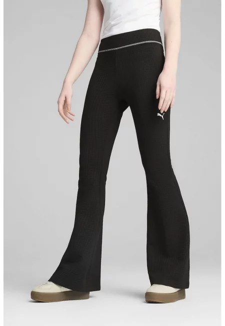 Разкроен клин до глезена със средна талия