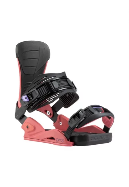 RELOAD Сноуборд връзки - розово/черно