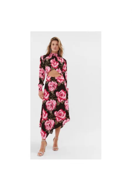 Рокля  303521158 - Вискоза - 34 - Многоцветна