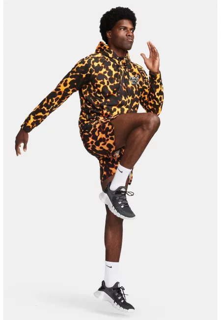 Шорти Unlimited Studio '72 с Dri-FIT за футбол и бейзбол - Черен/Оранжев