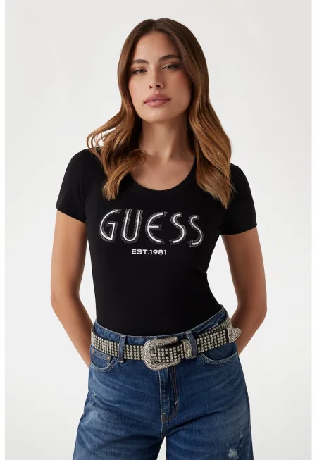 Слим тениска с лого