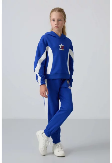 Спортен екип  многоцветен памук regular fit