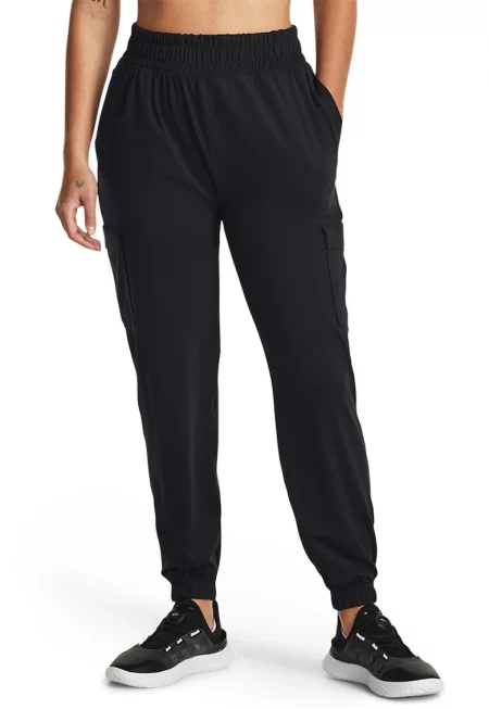 Спортен карго панталон Meridian - Черен