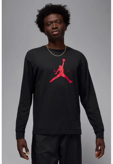 Суитшърт за баскетбол Jumpman с овално деколте