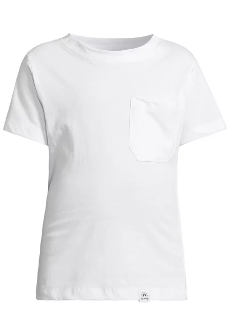 Тениска от органичен памук с джоб