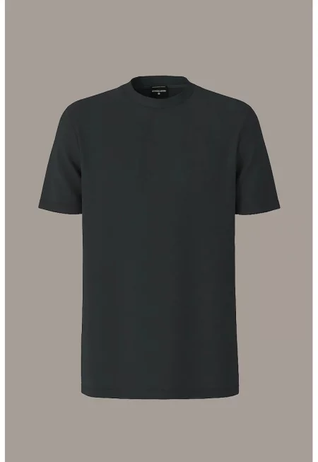 Тениска Regular Fit с кръгло деколте 30041304 - Черен