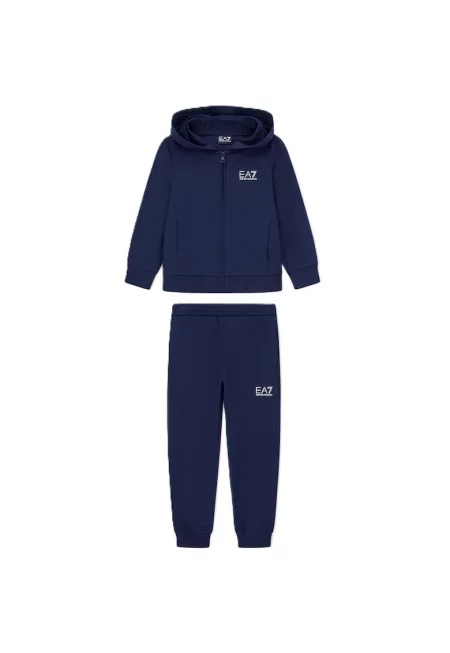 Тренировъчен комплект  TRAIN CORE ID BOY T-SUIT HOODIE FZ CH COFT CC-7B000031-AF10380-UB102