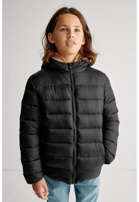 Зимно капитонирано яке с качулка