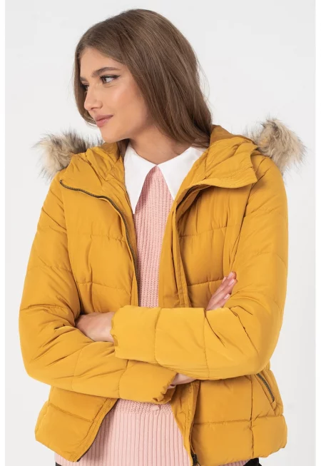 Зимно яке Mollie с качулка