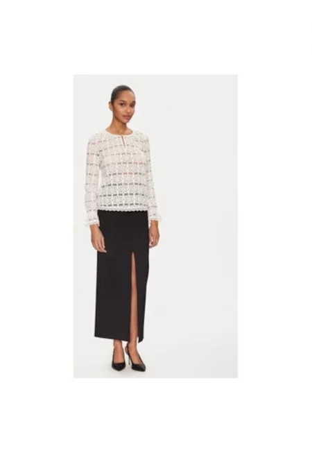 Дамска блуза -  305253583 - Полиамид - Бежов