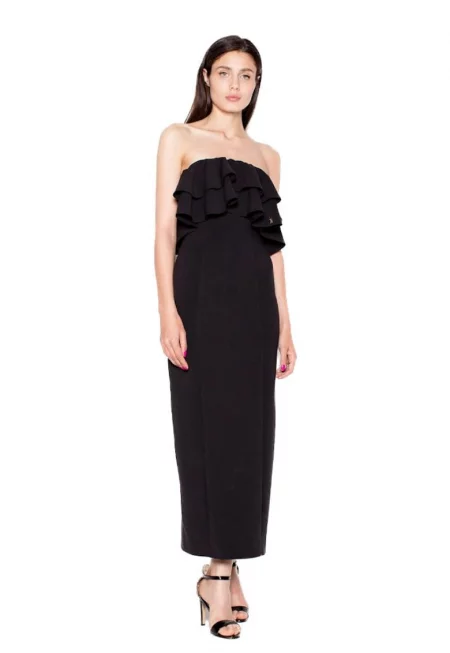 Дамска макси рокля -  Isabelinda - черна