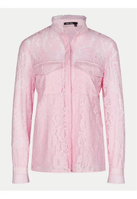 Дамска риза -  303698478 - Памук/Полиамид - Розов - Розово