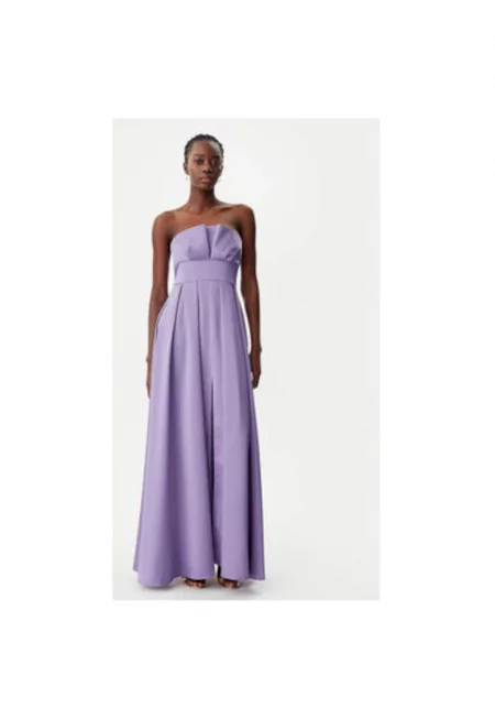 Дамска рокля  Полиестер - Лилав
