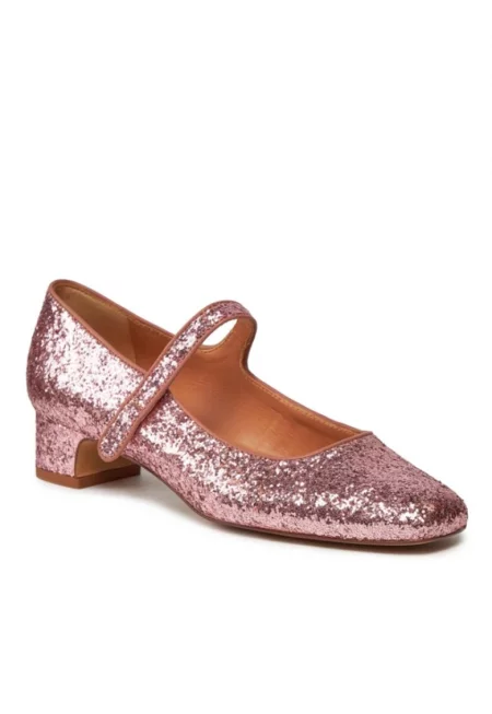 Дамски обувки  303531508 - Текстил - Розови