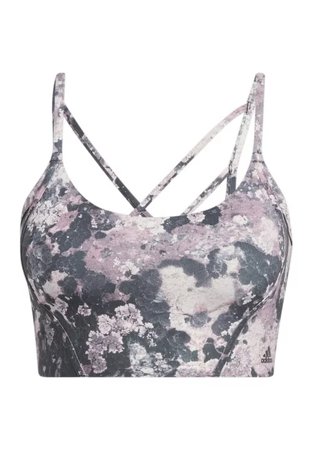 Дамски сутиен  Adidas Wms Sport-bh Yo Ls Ll Aop