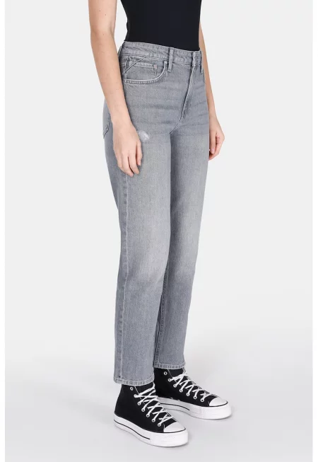 Дънки със стеснен крачол - Прашно синьо