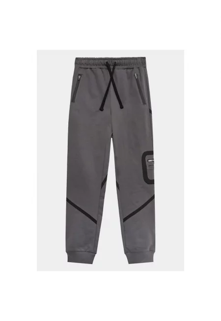 Детски спортен панталон L3YQ14 - Сив