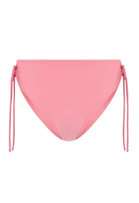 Долнище на бански с връзки встрани - Светлорозов