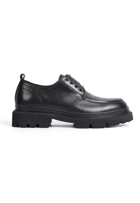 Hassie Leather Shoes - Черен