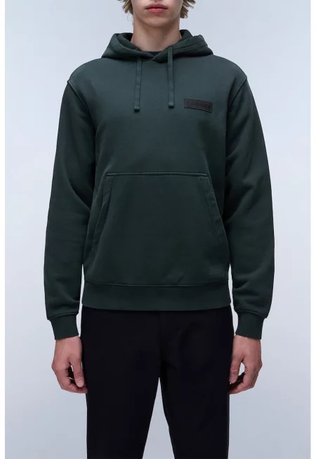 Худи с джоб кенгуру - Бледозелен