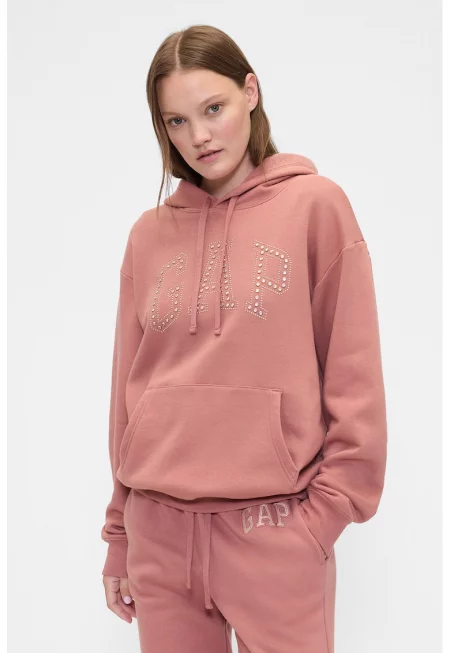 Худи с памук с лого