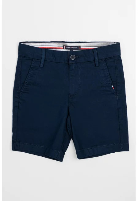 Къс панталон от деним - Тъмносин