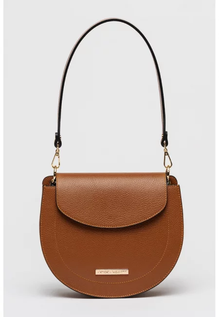 Кожена чанта през рамо