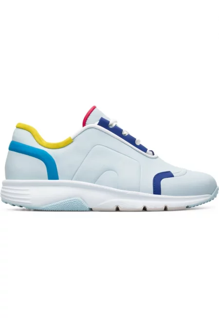 Кожени спортни обувки Twins с цветен блок
