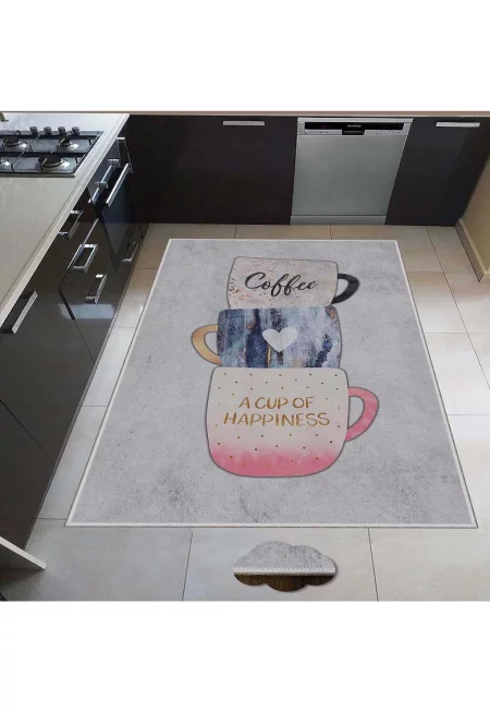 Кухненски килим  с дигитален печат и тъкана основа Iomento