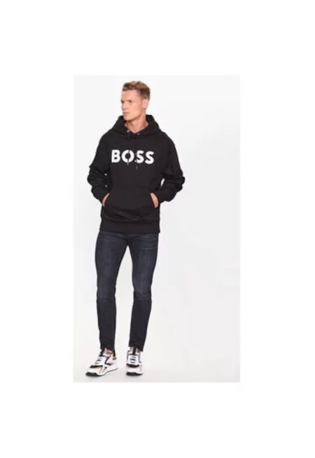 Мъжка блуза -  302796373 - Памук - Черен - Черен