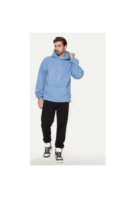 Мъжка блуза -  304505072 - Памук - Син - Син