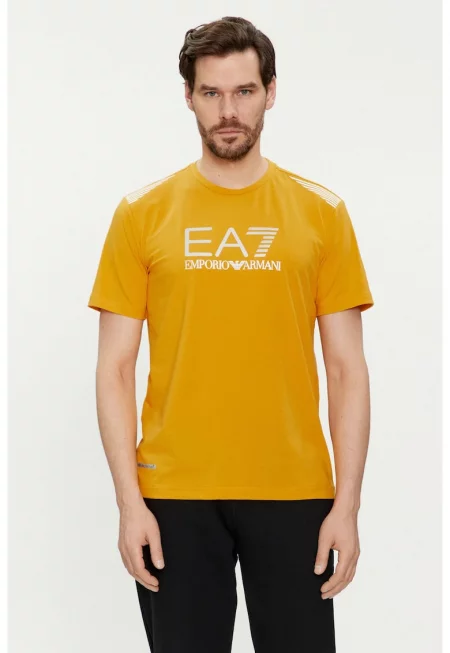 Мъжка тениска EA7 -  3DPT29 - Жълт