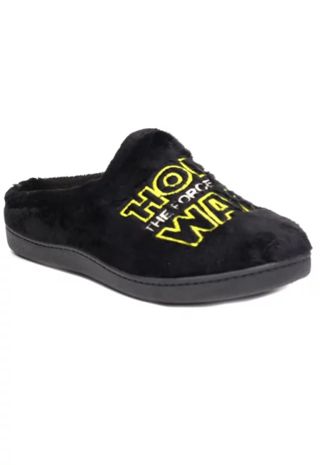 Мъжки домашни чехли HOME WARS R12227 черни