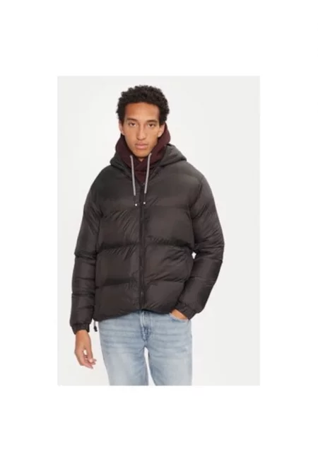 Мъжко яке -  304527234 - Полиамид - Черно - Черен