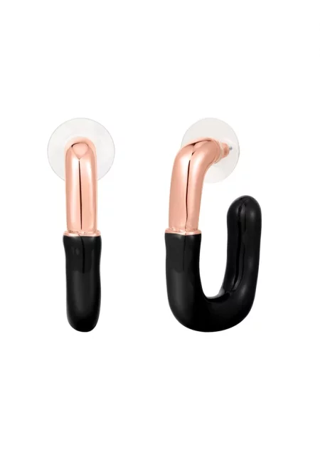 Обеци с 14K розово злато